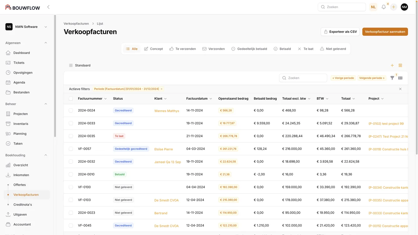 Logiciel de facturation pour installateurs